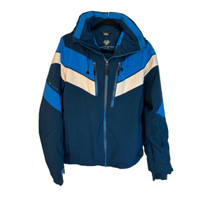 Obermeyer Blue and White Ski Jacket